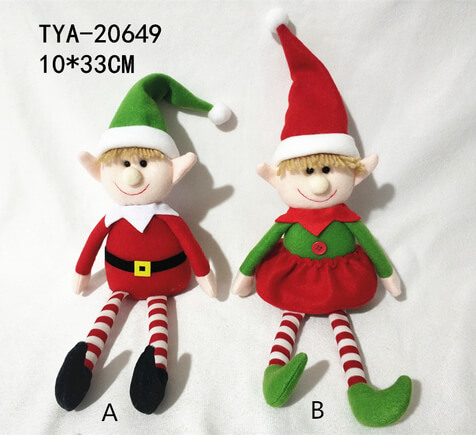bulk christmas stuffed animals - elf