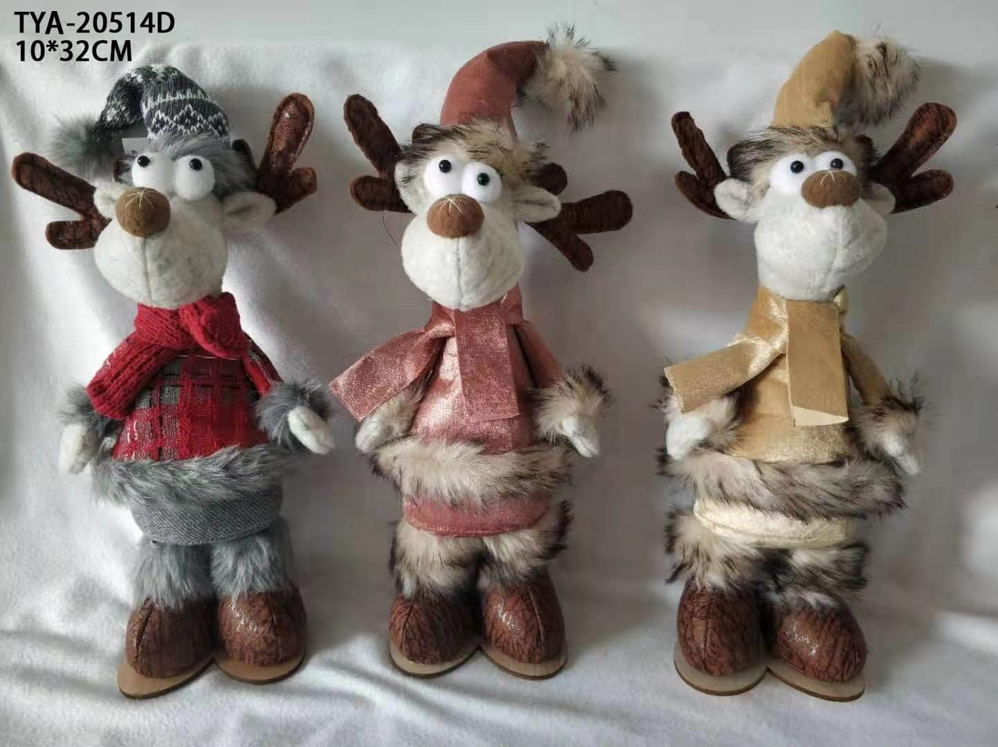christmas stuffed animals bulk - elk