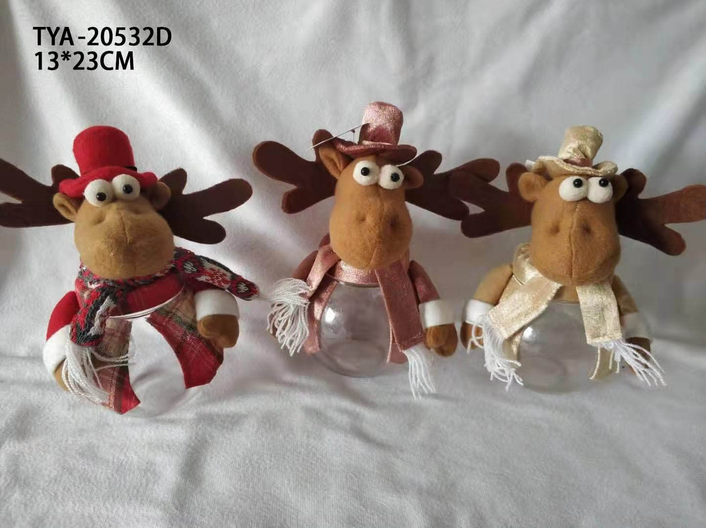 christmas stuffed animals bulk - reindeer