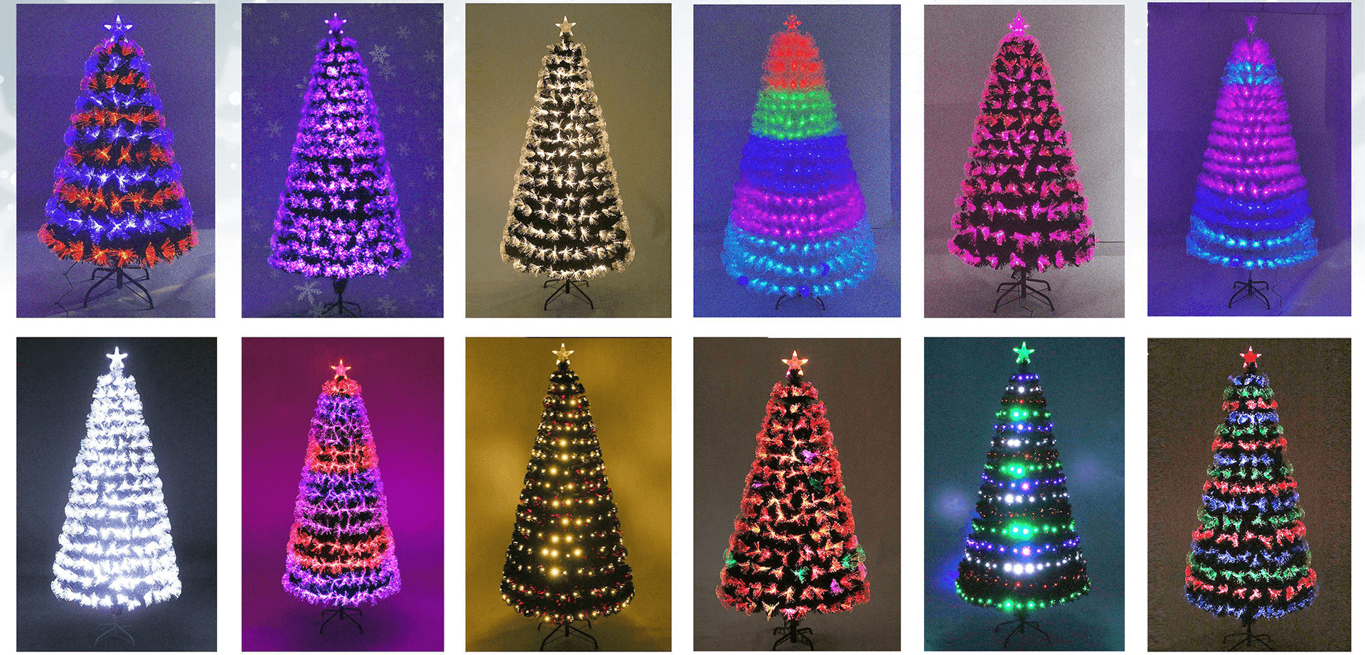 small fiber optic christmas tree wholesale