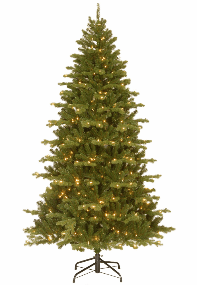 pre lit christmas trees 7.5 ft